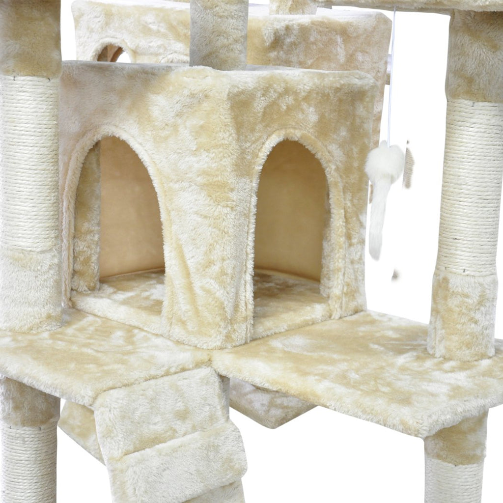 PaWz 1,8M Cat Scratching Post Tree Gym House Condo Furniture Scratcher