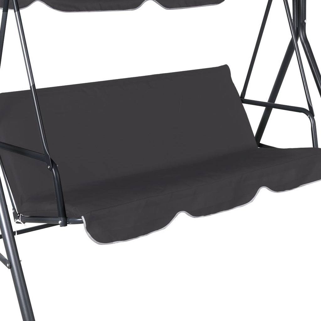 Swing Chair Hammock Outdoor Furniture Garden Canopy Cushion 3 Seater
