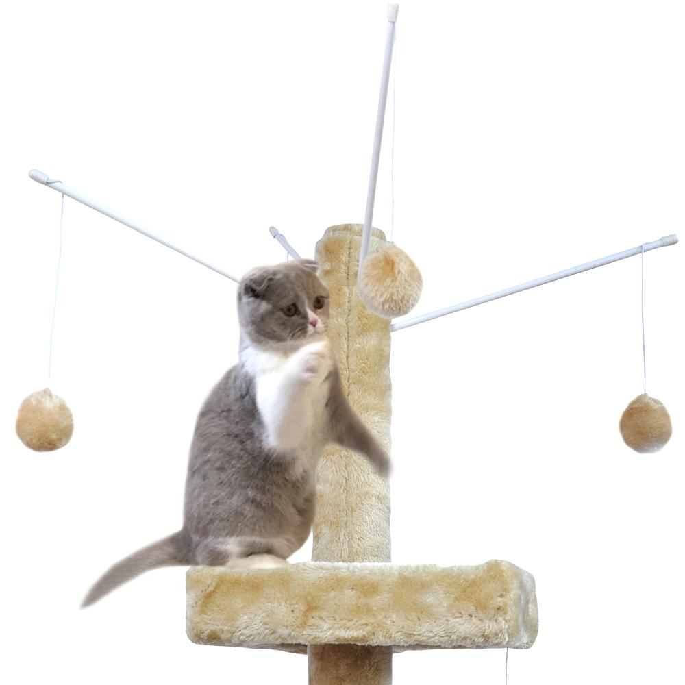 PaWz 2.1M Cat Scratching Post Tree Gym House Condo Furniture Scratcher