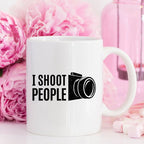 11oz Coffee Mug - I Shoot People - Ceramic Coffee