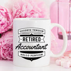 Retired Accountant Mug, Funny Retirement Gag