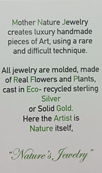 Ivy Leaf Silver Ring: Handmade Nature-Inspired Jewelry