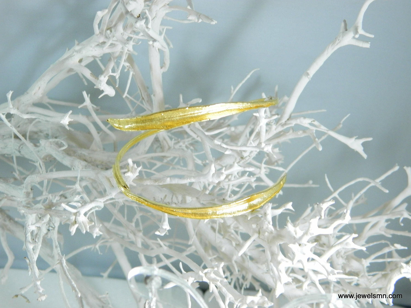 Real Olive Leaf Bracelet: Gold and Sterling Silver Nature Jewelry