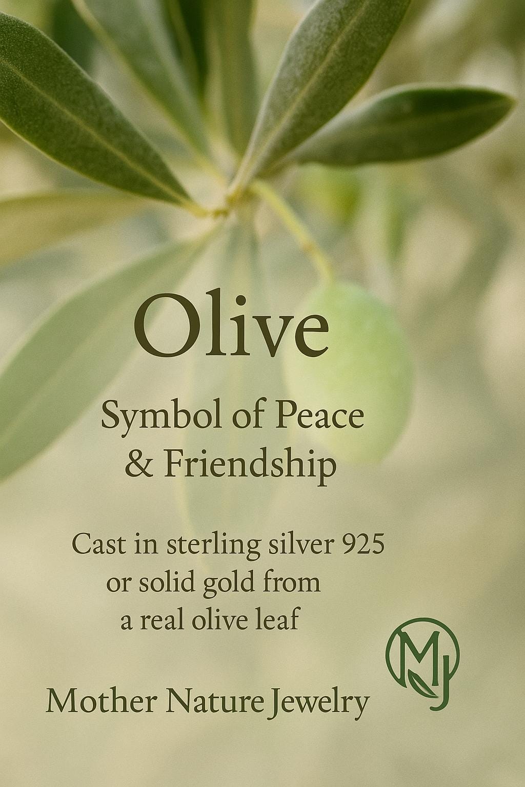Olive Leaf Bracelet: Artisan Crafted Eco Jewelry (Silver, Gold Plated)