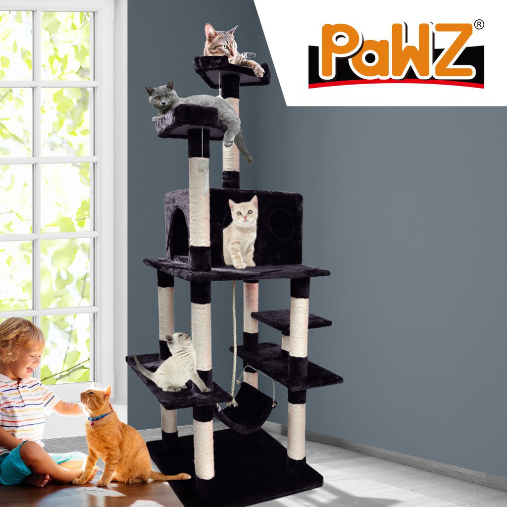 PaWz 1.83M Cat Scratching Post Tree House Condo Furniture Scratcher