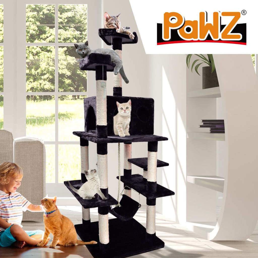 PaWz 1.83M Cat Scratching Post Tree House Condo Furniture Scratcher