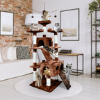 PaWz 2.1M Cat Scratching Post Tree Gym House Condo Furniture Scratcher
