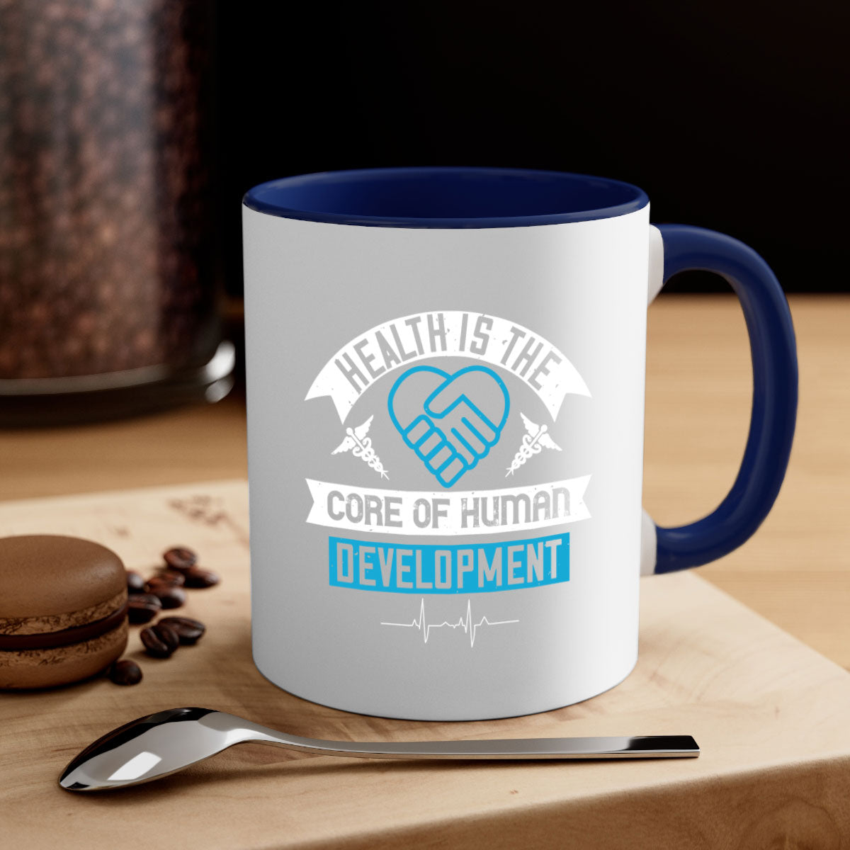 Health is the core of human development Style 41#- World Health-Mug /