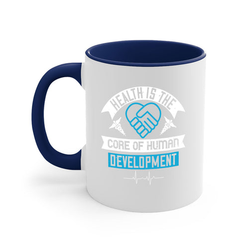 Health is the core of human development Style 41#- World Health-Mug /
