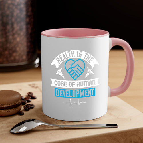 Health is the core of human development Style 41#- World Health-Mug /