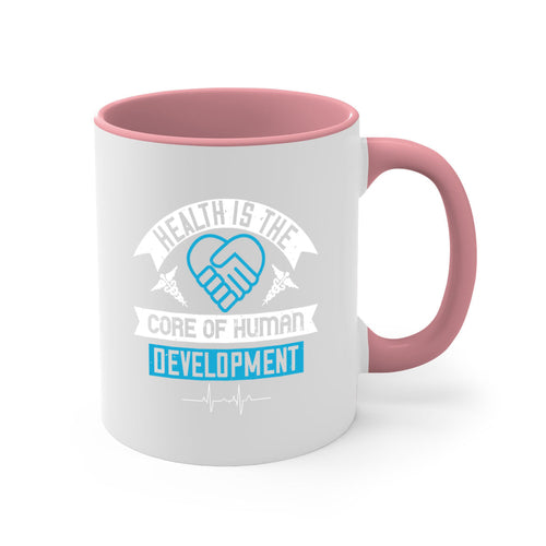 Health is the core of human development Style 41#- World Health-Mug /