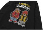Hoodie Men Cartoon Fashion Bear Print Hooded Sweatshirts Couple Casual