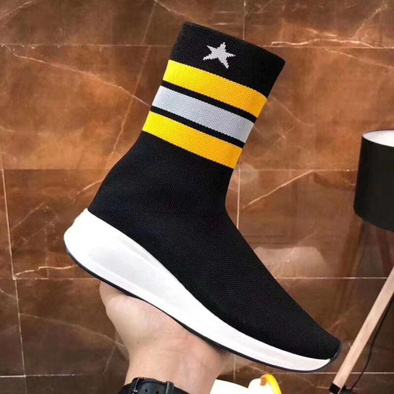 women shoes fashion spring autumn sports boots Knitting socks