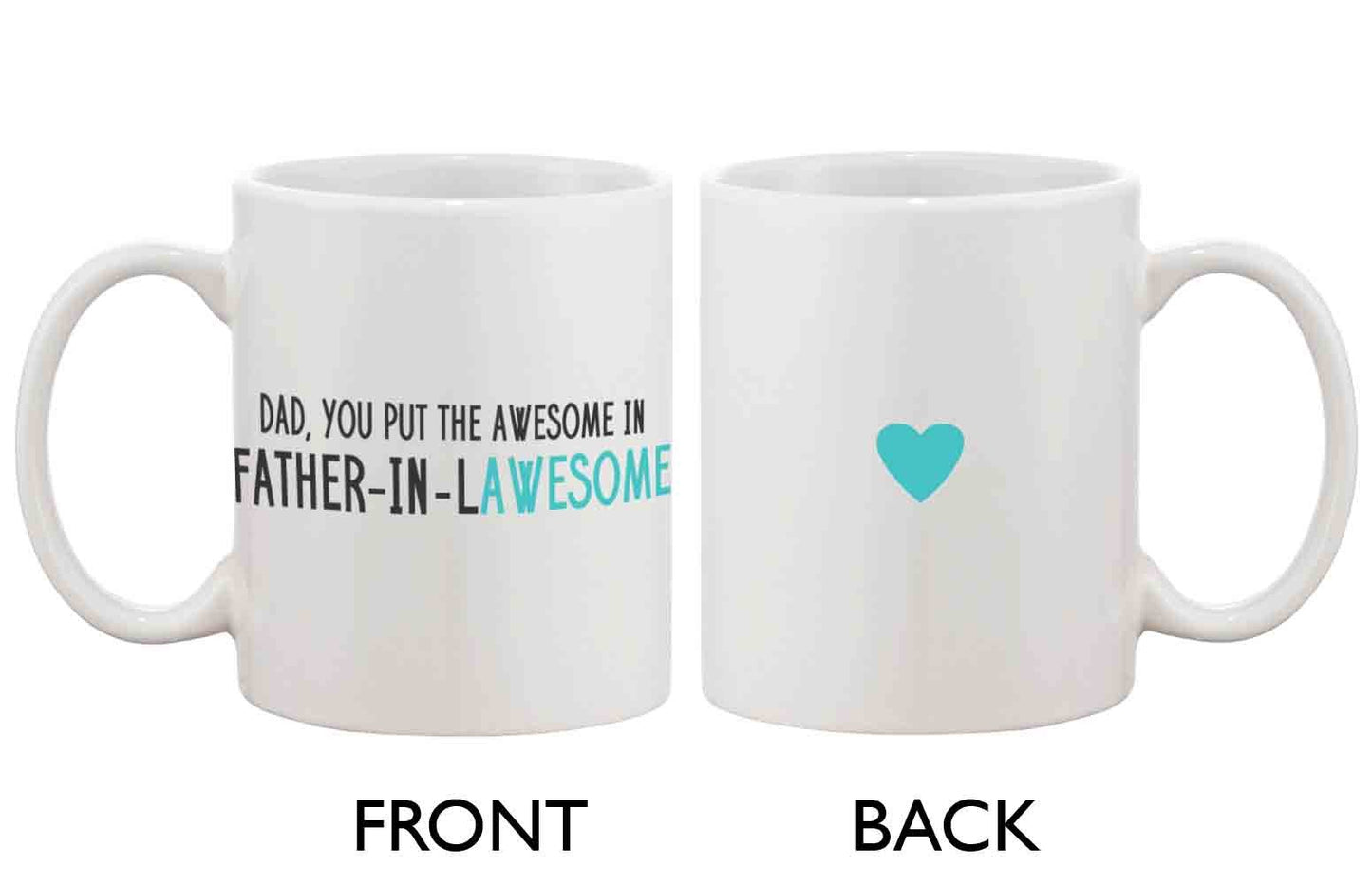 Funny Coffee Mug for Dad - Father-In-Lawesome,