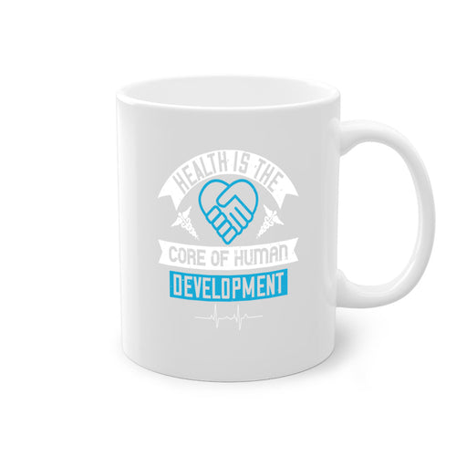 Health is the core of human development Style 41#- World Health-Mug /