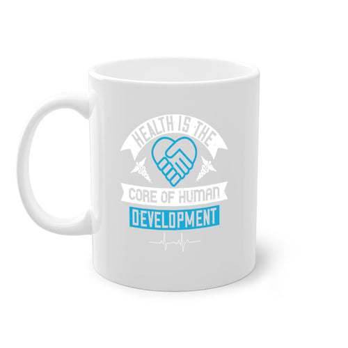 Health is the core of human development Style 41#- World Health-Mug /
