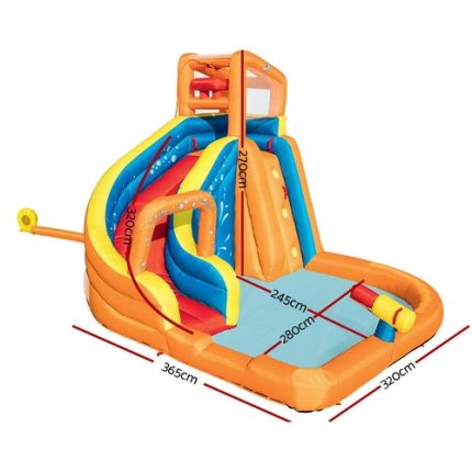 Bestway Water Slide Park 365x320x270cm Kids Play Swimming Pool